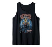 Star Wars Classic Ahsoka Tano Twin Sabers Vintage Disney+ Tank Top