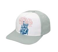 Star Wars Classic Embroidered Logo Flatbrim Baseball Cap Hat, Boys Youth