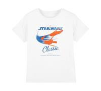 Star Wars Classic Unisex Kids T Shirt, White, 5-6 Years