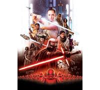 Star Wars Collage Poster Wallpaper 184x254 cm | 72x100 inch Large Bedroom Art