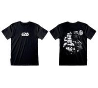 Official Star Wars T-Shirt - Character Collage Retro Fan Apparel Graphic Tee