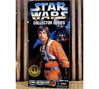 Star Wars Collector Series 12 Luke Skywalker in X-wing Gear Doll Figure By Kenner