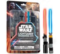 STAR WARS Construct Your Own Lightsabers, Build 2 Iconic Lightsabers, Obi-Wan & Darth Vader, Ages 6+