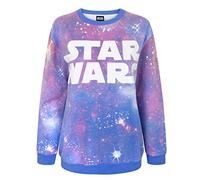 Vanilla Underground Star Wars Womens Purple Cosmic Sweatshirt (Xx-Large)