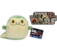 STAR WARS Cuutopia Plush 5-inch Toy, Rounded Soft Pillow Doll Inspired with Bonus Sticker (Jabba The Hut)