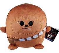 Star Wars Cuutopia Plush Chewbacca, Soft Rounded Pillow Doll, Collectible Toy Gift Inspired by the Wookiee Character, 10-inch