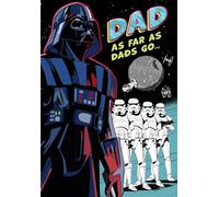 Star Wars Dad Birthday Card, As Far As Dads Go Design, Darth Vader Theme