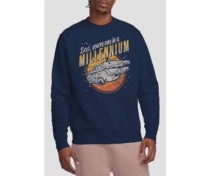 Star Wars Dad One In A Millennium Vintage Sweatshirt, Navy Navy