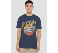 Star Wars Dad One In A Millennium Vintage T-Shirt, Heather Navy Navy L