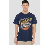 Star Wars Dad One In A Millennium Vintage T-Shirt, Navy Navy