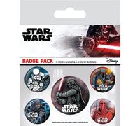 Star Wars Dark Side Badge Set (Pack of 5)
