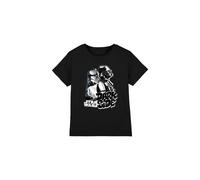 Star Wars Dark Side Duo Unisex Kids T Shirt, Black, 12-13 Years