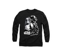 Star Wars Dark Side Duo Long Sleeve T-Shirt, Black | Size: Small Star Wars Black S