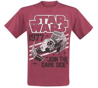 Star Wars Dark Side Tie Fighter T-Shirt red XXL