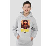 Star Wars Darth Maul 8Th Birthday Space Youth Kids Pull-Over Hoodie, Athletic Heather Disney Grey 12-13 Years