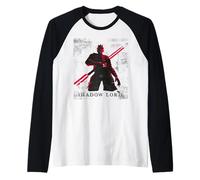 Star Wars Darth Maul Lord Dark Side Vintage Raglan Baseball Tee