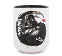 Star Wars Darth Vader Asian-Style Ceramic Tea Cup | Traditional Japanese-Inspired Mug Without Handle | Holds 9 Ounces