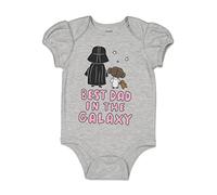 Star Wars Darth Vader Baby Girls Bodysuit Gray 6-9 Months