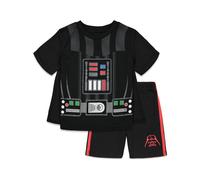 STAR WARS Darth Vader Big Boys Costume T-Shirt Shorts and Cape 3 Piece Black 8