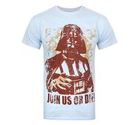 Star Wars Darth Vader Blue Men's T-Shirt
