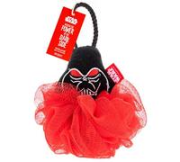 Star Wars Darth Vader Body Puff | Mad Beauty | Red Bath Accessory | Unisex Self-Care Gift for Star Wars Fans
