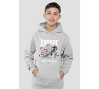 Star Wars Darth Vader Galactic Tour Poster Youth Kids Pull-Over Hoodie, Athletic Heather Disney Grey 7-8 Years