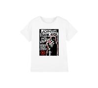 Star Wars Darth Vader Join The Dark Side Poster Kids T-Shirt, White | Size: 7-8 Years Star Wars White 7-8 Years