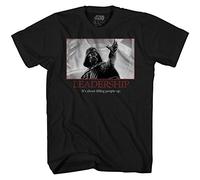 Star Wars Darth Vader Leadership Motivational Poster Mens T-Shirt