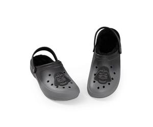 Star Wars Darth Vader Men's Black Fur Lined Clogs | Comfortable Slip-On Footwear | Everyday Wear | Classic Merchandise | Ideal for Fans | Stylish Home & Outdoor Footwear - 7 UK