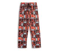 Star Wars Darth Vader Mens Red Lounge Pants | Classic Loungewear with Drawstring | Casual Wear Featuring Iconic Film Character | Comfortable Homewear | Star Wars Merch - XX-Large