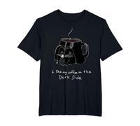 Star Wars Darth Vader Mug I Like My Coffee On The Dark Side T-Shirt, Men's Big and Tall, Black, 5X Tall