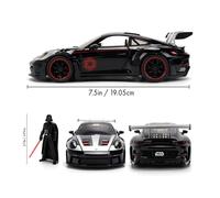 Star Wars Star Wars Darth Vader Porsche Figure and Vehicle 7cm