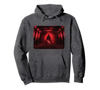 Star Wars Darth Vader Red Lightsaber Shadow Pullover Hoodie, Adult Unisex, Dark Heather Grey, Small