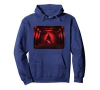 Star Wars Darth Vader Red Lightsaber Shadow Pullover Hoodie, Adult Unisex, Navy Blue, Small