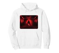 Star Wars Darth Vader Red Lightsaber Shadow Pullover Hoodie, Adult Unisex, White, Medium
