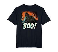 Star Wars Darth Vader Stormtrooper Pumpkins Halloween Boo! T-Shirt, Men's Big and Tall, Black, 2X Tall