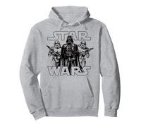Star Wars Darth Vader & Stormtroopers Outline C1 Pullover Hoodie