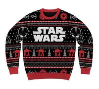 Star Wars Darth Vader The Empire Icons Holiday Christmas Sweater Licensed, Black, Large