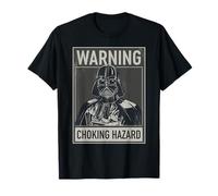 Star Wars Darth Vader Warning Choking Hazard T-Shirt