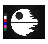 Star wars death star vinyl decal sticker car van wall window bedroom (10cm)