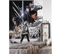 Star Wars wallpaper Kylo Ren Rey wall mural XL KING SIZE black gift idea