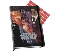 Star Wars Diary 2027 Calendar A5 Star Wars Gift Present with FREE Organising Stickers