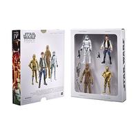 Star Wars Digital Release Commemorative Collection Box Set - Episode 4 A New Hope - Han Solo, Chewbacca, C-3PO, Stormtrooper (pack of four 3.75 inch action figures)