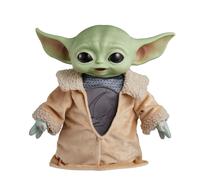 Star Wars Din Grogu Plush Toy, 11-inch Soft Doll with Hard Head & Bean-Filled Base, Inspired by Star Wars: The Mandalorian Season 3, HPG49