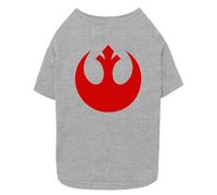 STAR WARS Dog and CAT PET T-Shirt Alliance Emblem TEE, Athletic Heather, Medium