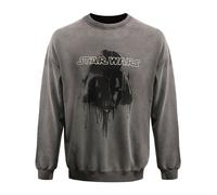 Star Wars Dripping Vader Men's Grey Sweatshirt