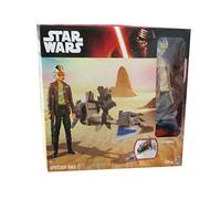 Star Wars Speeder Bike with Dameron Poe figure By Hasbro ~Brand New