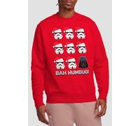 Star Wars Empire Bah Humbug Sweatshirt, Red Red L