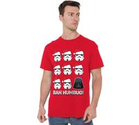 Star Wars Empire Bah Humbug Unisex T Shirt, Red, XXX-Large