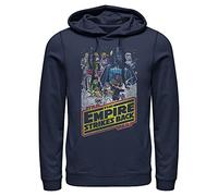 Star Wars Empires Hoth Mens Pullover Hoodie, Navy Blue, 3XL